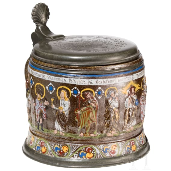 Apostelkrug, Creussen, datiert 1637