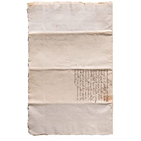 Sammlung Originalmanuskripte des Malteserordens, dabei Briefe des Ritters Alexandre de Gueidan, 16. - 19. Jhdt.