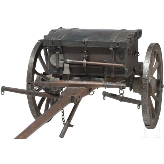 Modell eines Feldgesch&uuml;tzes, wohl Preu&szlig;en, um 1830/40