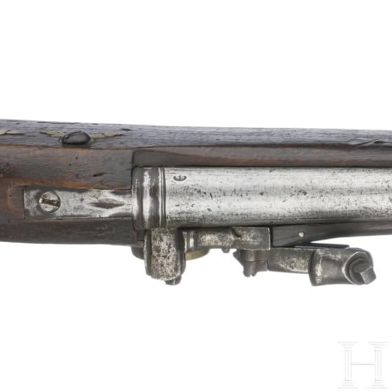 Radschlossschie&szlig;falle, deutsch, um 1800