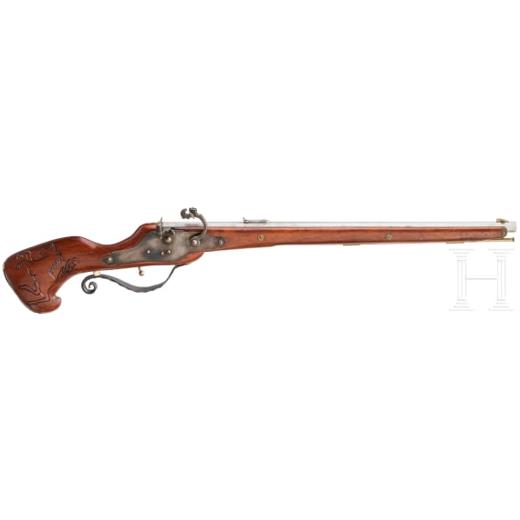 Luntenschlossgewehr, US-Replik, Historismus im Stil um 1600
