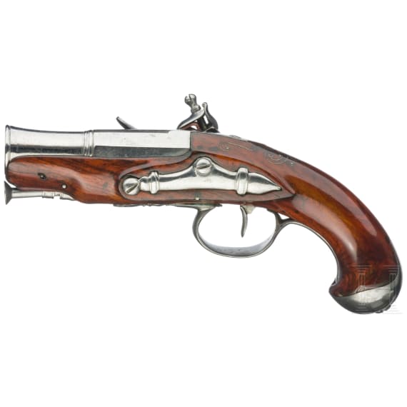 Steinschloss-Tromblonpistole, Frankreich, um 1800