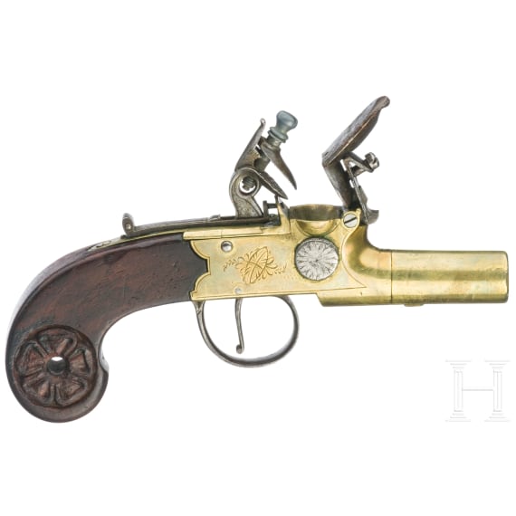 Messing-Steinschlossterzerol, Bryant, Birmingham, um 1820