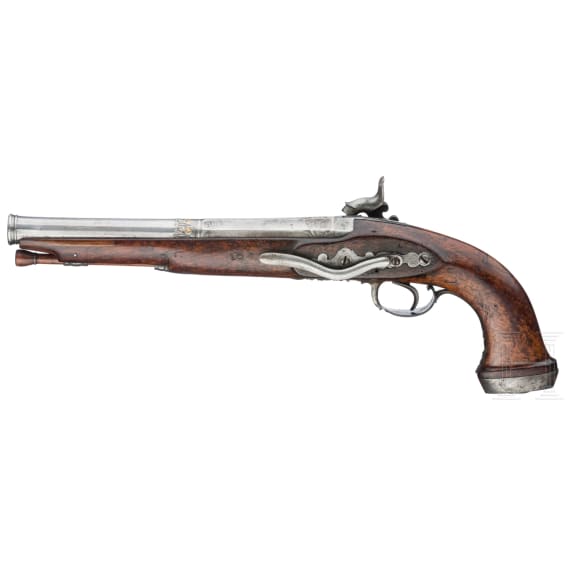 Perkussionspistole, Spanien, um 1840