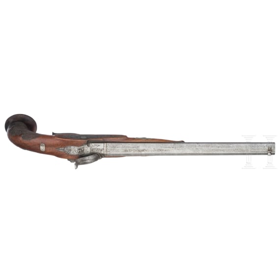 Perkussionspistole, Johannes Freund in Suhl, um 1846