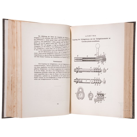 "Mauser-Gewehre & Mauser-Patente", Korn, Originalausgabe