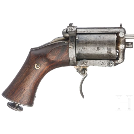 B&uuml;ndelrevolver, Devisme, um 1880