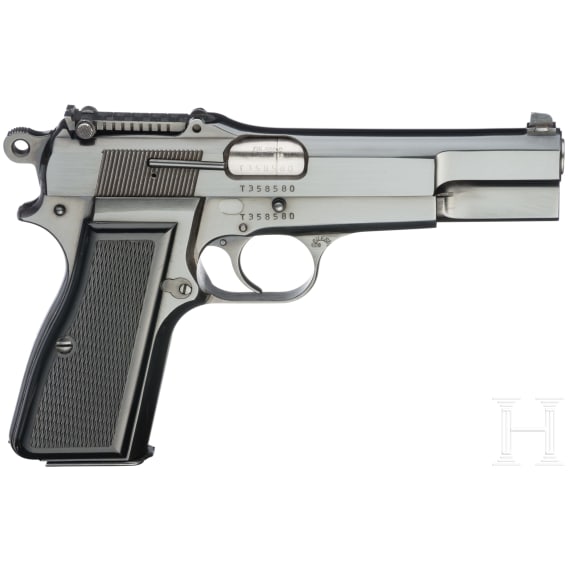 FN HP Mod. 35 "Capitan", mit Brett und Tasche