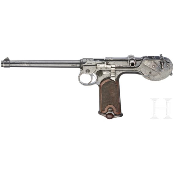 Borchardt C 93, Fertigung Loewe, im Koffer