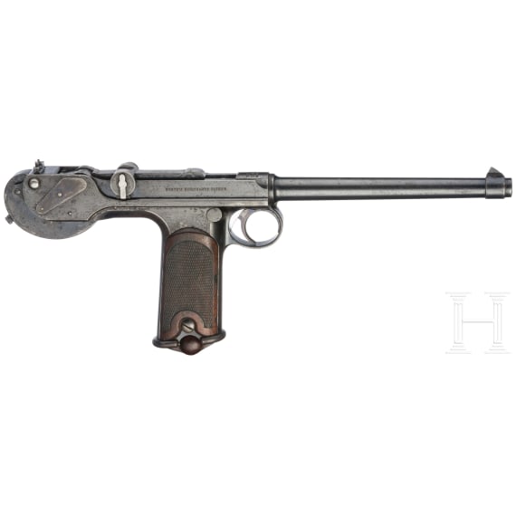 Borchardt C 93, Fertigung Loewe, im Koffer