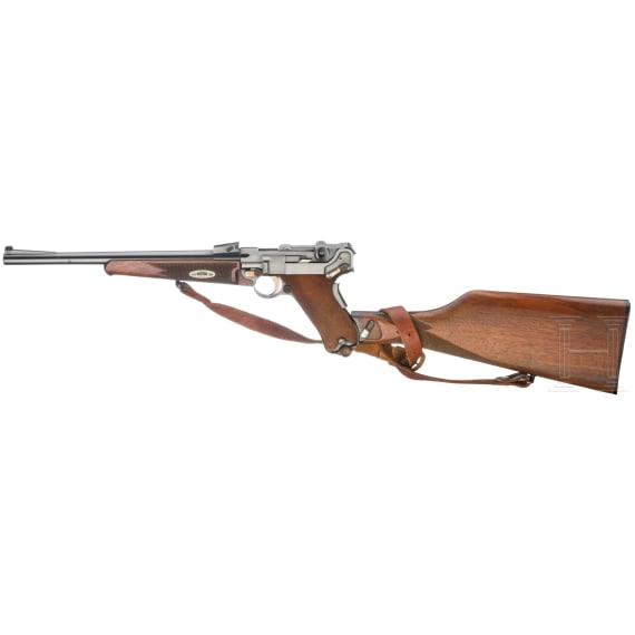 DWM 02 Luger Karabiner mit nummerngleichem Anschlagschaft