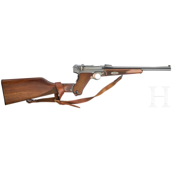 DWM 02 Luger Karabiner mit nummerngleichem Anschlagschaft