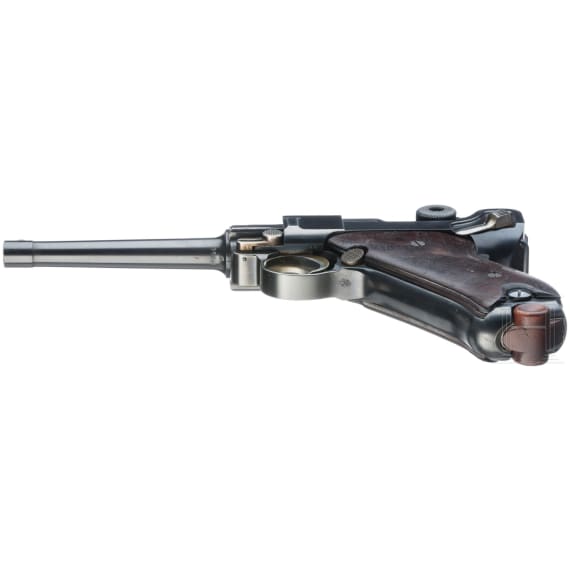 DWM Parabellum Mod. 1906 American Eagle, mit Ideal-Anschlagschaft