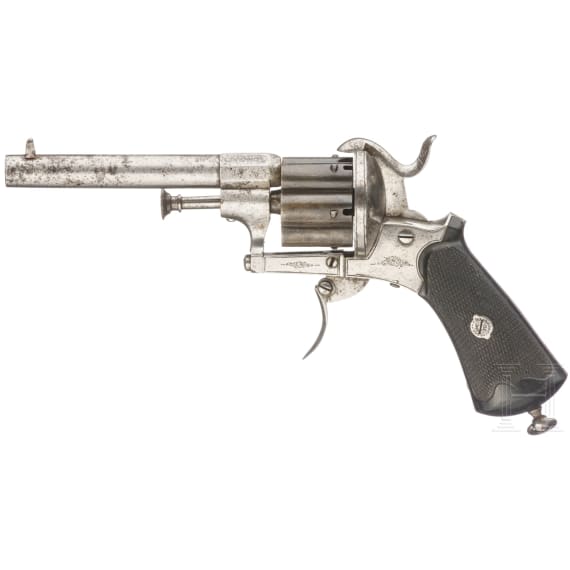 Stiftfeuerrevolver, Frankreich, um 1860