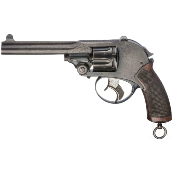 Kynoch Gun Factory Aston, Patent Schlund Revolver, um 1887
