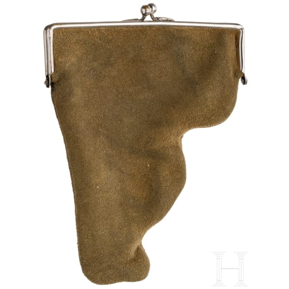 Witold-Chylewski-Einhandpistole, in Tasche