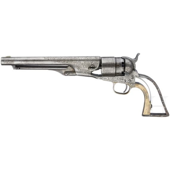 Colt, Mod. 1860 Army, im Holster