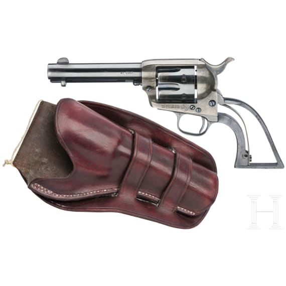 Colt SAA, Mod. 1873, mit Holster