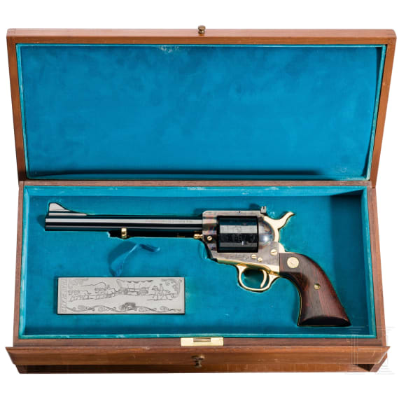 Colt SAA, Mod. Trailblazer, im Schaukasten