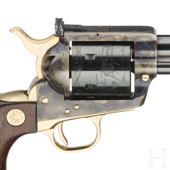 Colt SAA, Mod. Trailblazer, im Schaukasten