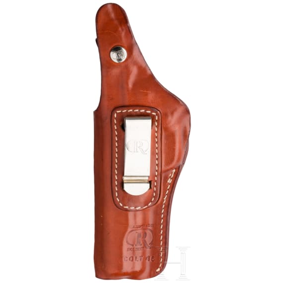 Colt Mk IV Series '80, Gold Cup National Match, mit Holster