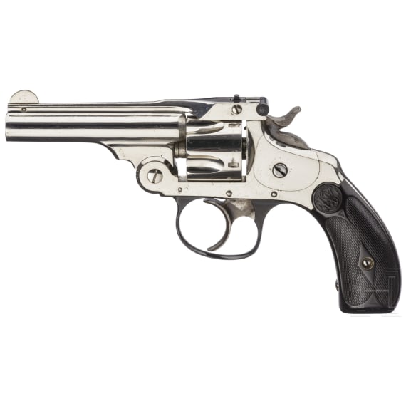 Smith & Wesson Mod. .32 Double Action 3rd Model, vernickelt