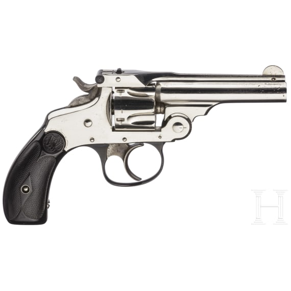 Smith & Wesson Mod. .32 Double Action 3rd Model, vernickelt