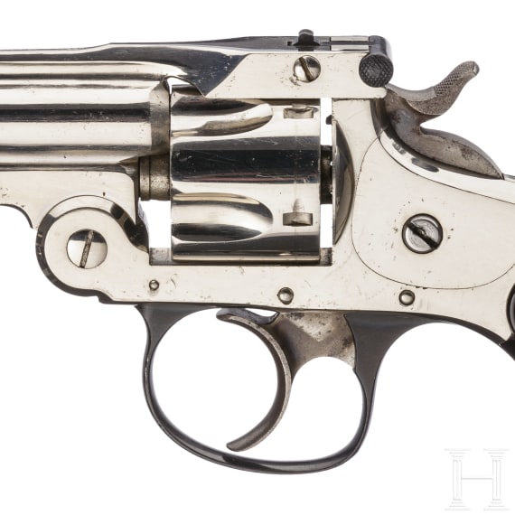 Smith & Wesson Mod. .32 Double Action 3rd Model, vernickelt