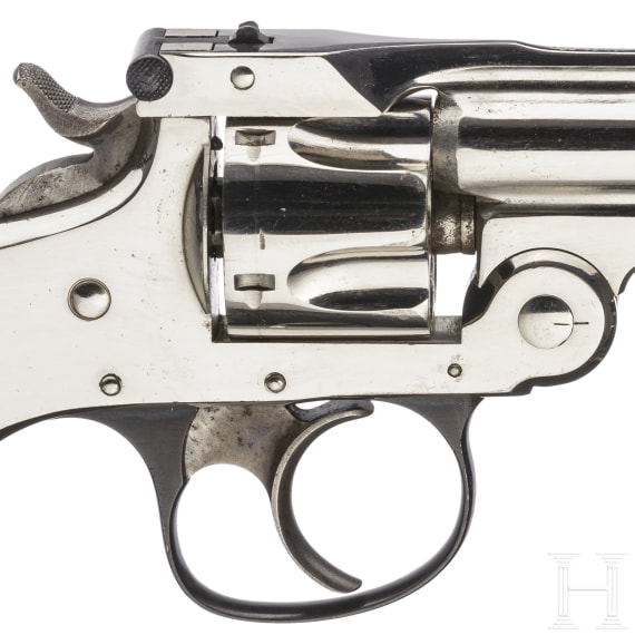 Smith & Wesson Mod. .32 Double Action 3rd Model, vernickelt