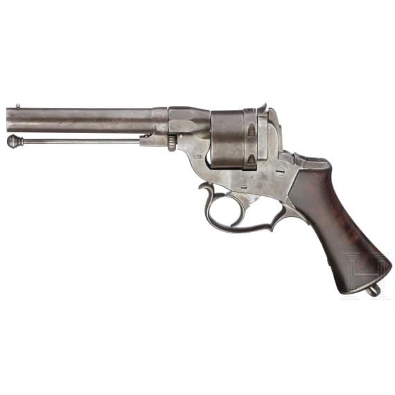 Revolver, Perrin, Kal. 12 mm Dickrand, 2. Modell