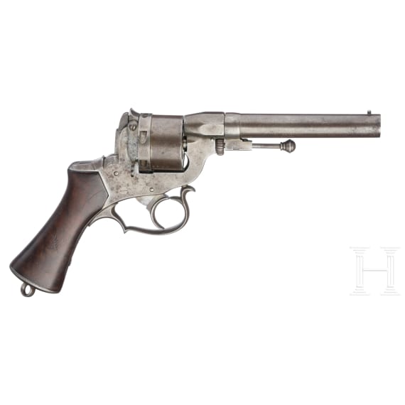 Revolver, Perrin, Kal. 12 mm Dickrand, 2. Modell