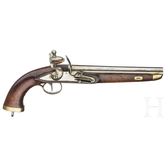 Sea-Service-Pistole, England, um 1800