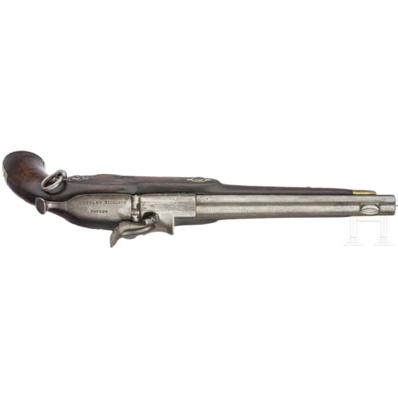 Perkussionspistole, sog. "Monkeytail"-Pistole, Westley Richards & Co., 1867