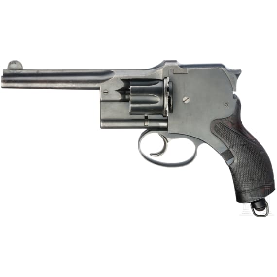 Rum&auml;nischer Versuchs-Revolver Dimancea, Gatling Arms Birmingham, um 1885