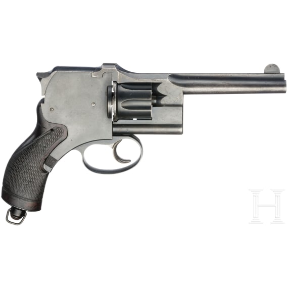 Rum&auml;nischer Versuchs-Revolver Dimancea, Gatling Arms Birmingham, um 1885