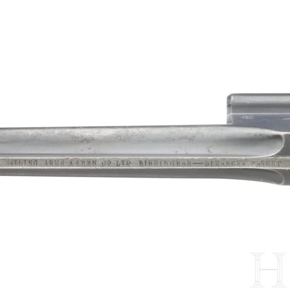 Rum&auml;nischer Versuchs-Revolver Dimancea, Gatling Arms Birmingham, um 1885