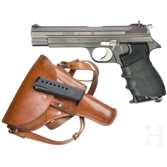 SIG-Armeepistole 49 (P 210), 4. Lieferung, mit Futteral