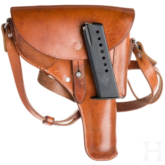 SIG-Armeepistole 49 (P 210), 4. Lieferung, mit Futteral