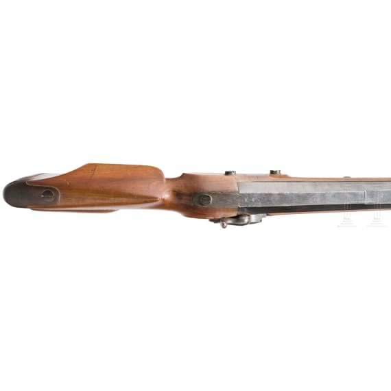 Wallb&uuml;chse M 1842, Bayern, verk&uuml;rztes Versuchsmodell, Amberg, 1842