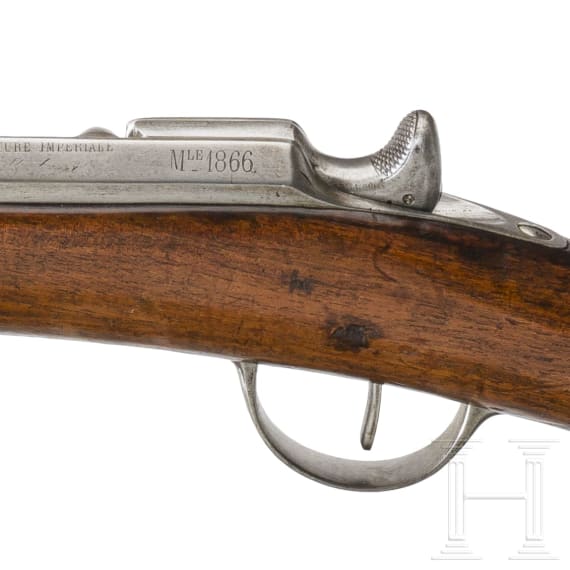 Z&uuml;ndnadelgewehr Chassepot M 1866 als Beutewaffe