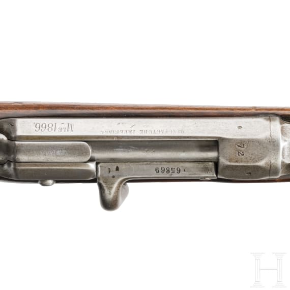 Z&uuml;ndnadelgewehr Chassepot M 1866 als Beutewaffe