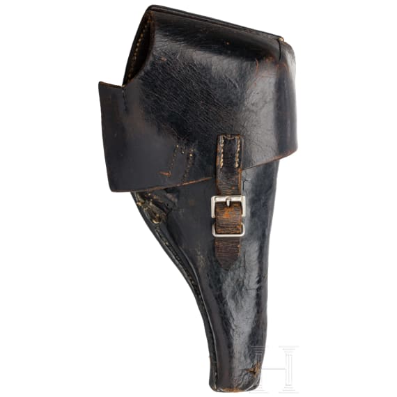 Reichsrevolver, Mod. 1883, Erfurt, mit Tasche