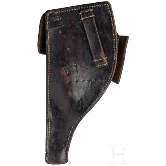 Reichsrevolver, Mod. 1883, Erfurt, mit Tasche