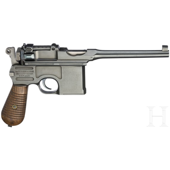 Mauser, Mod. C96/16, mit Anschlagkasten