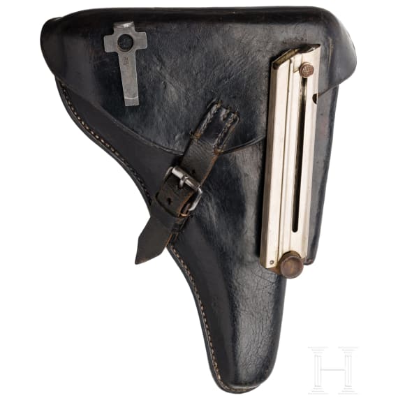 Pistole 08, DWM, 1918, in Tasche