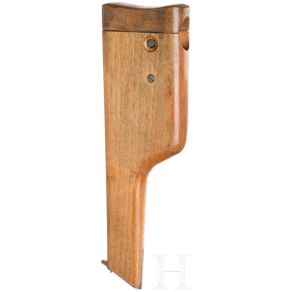 Mauser, C96/16, mit Anschlagschaft, Polizei Weimar