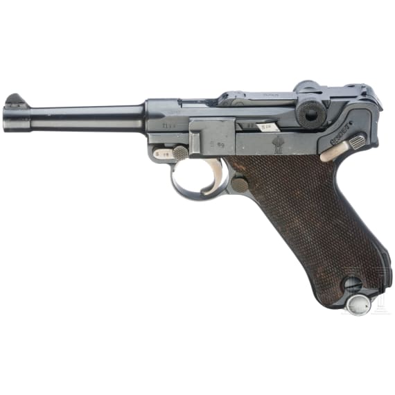 Pistole 08, Mauser, Code "K - S/42", Marine Ostsee