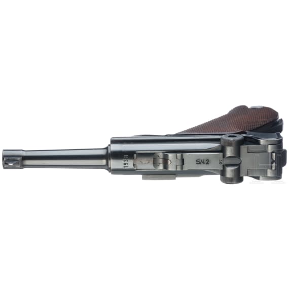 Pistole 08 Mauser, Code "1938 - S/42", Marine Ostsee