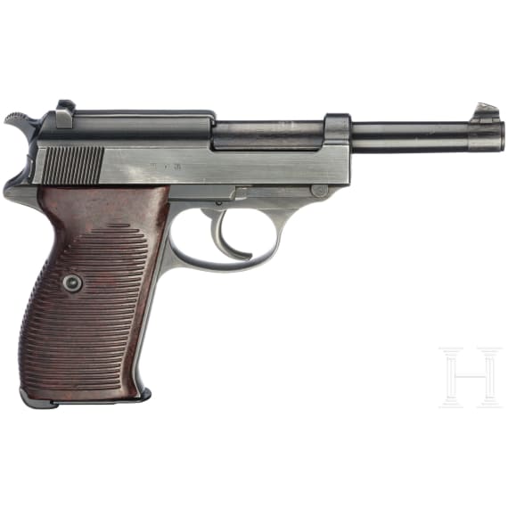 Mauser, Mod. P 38, Code "byf 43", in Schatulle