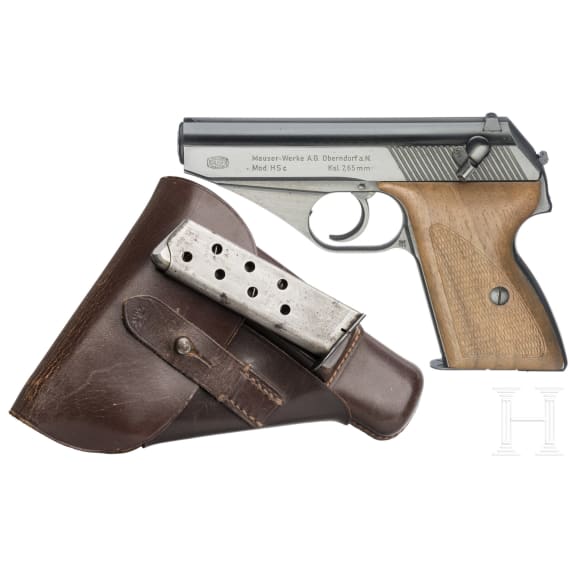Mauser, Mod. HSc, Wehrmacht, mit Tasche